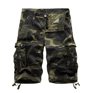 HARDLAND Men's Cotton Twill Cargo Shorts Outdoor Wear Lightweight