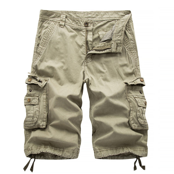 HARDLAND Men's Cotton Twill Cargo Shorts Outdoor Wear Lightweight