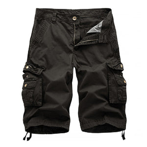 HARDLAND Men's Cotton Twill Cargo Shorts Outdoor Wear Lightweight