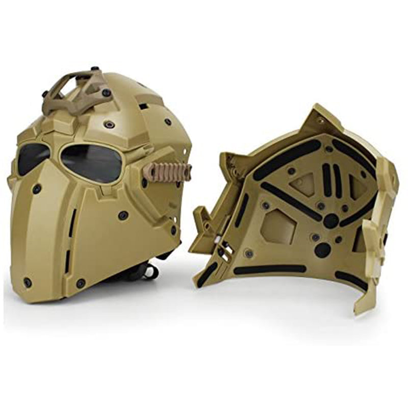 airsoft mask over motorcycle helmet Full Face Protective Mask Tactical Airsoft Helmet