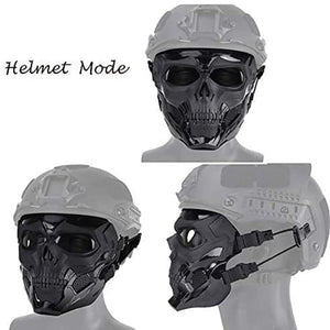 HARDLAND Airsoft Mask Full Face Paintball Mask Anti Fog and Goggles