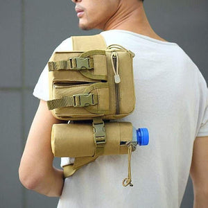 HARDLAND Men's Military Tactical Waist Backpack