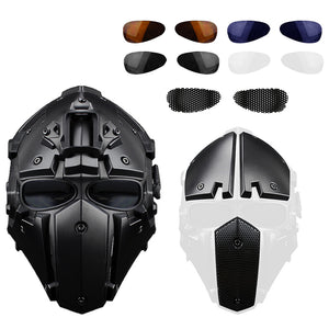HARDLAND Full Face Protective Mask Tactical Airsoft Helmet