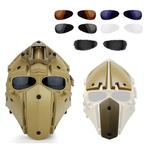 HARDLAND Full Face Protective Mask Tactical Airsoft Helmet