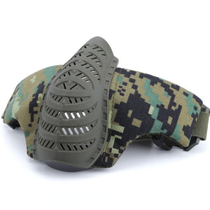 HARDLAND Airsoft Paintball Tactical Half Face Mask