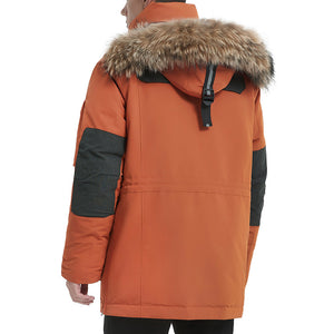 HARDLAND Men's Hooded Insulated Thicken Down Parka