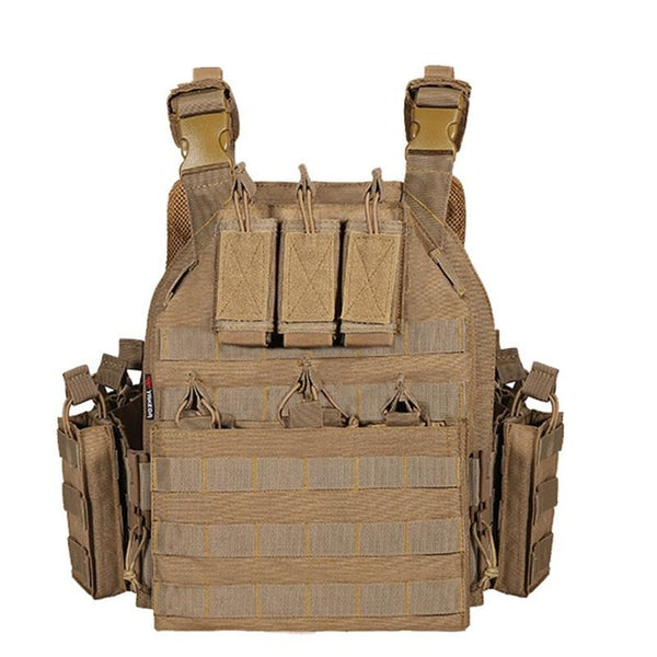 HARDLAND Outdoor Quick Release Tactical Military Vest Airsoft Vest for Men