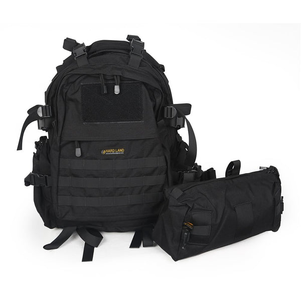 HARDLAND Military Tactical Backpack, 1050D Ballistic Nylon, YKK Zippers, UTX Buckles. - hardlandgear
