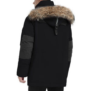 HARDLAND Men's Hooded Insulated Thicken Down Parka